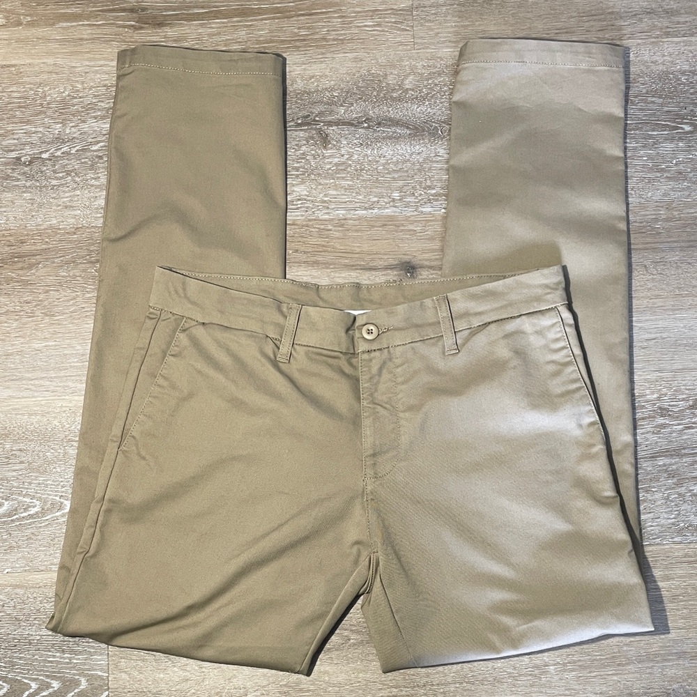 Carhartt work in progress khaki pants